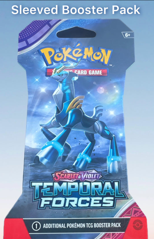 Pokemon TCG: Scarlet & Violet TEMPORAL FORCES - Sleeved Booster Pack